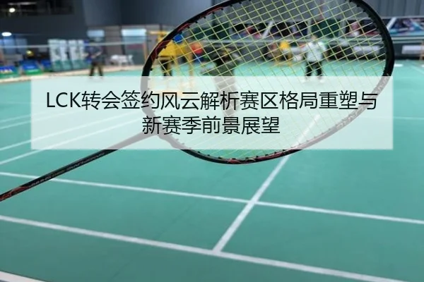 LCK转会签约风云解析赛区格局重塑与新赛季前景展望